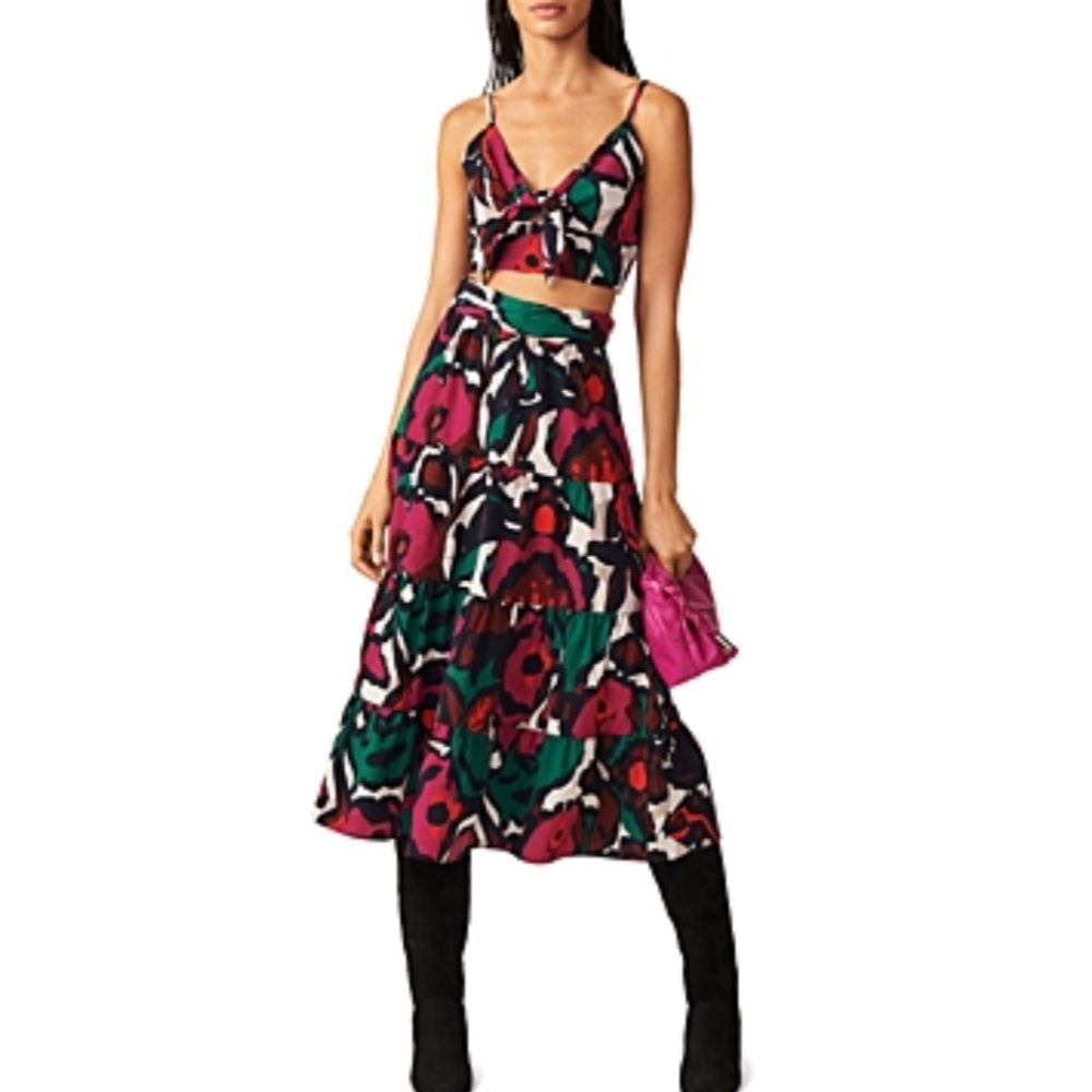Ba&sh Printed Lady Skirt